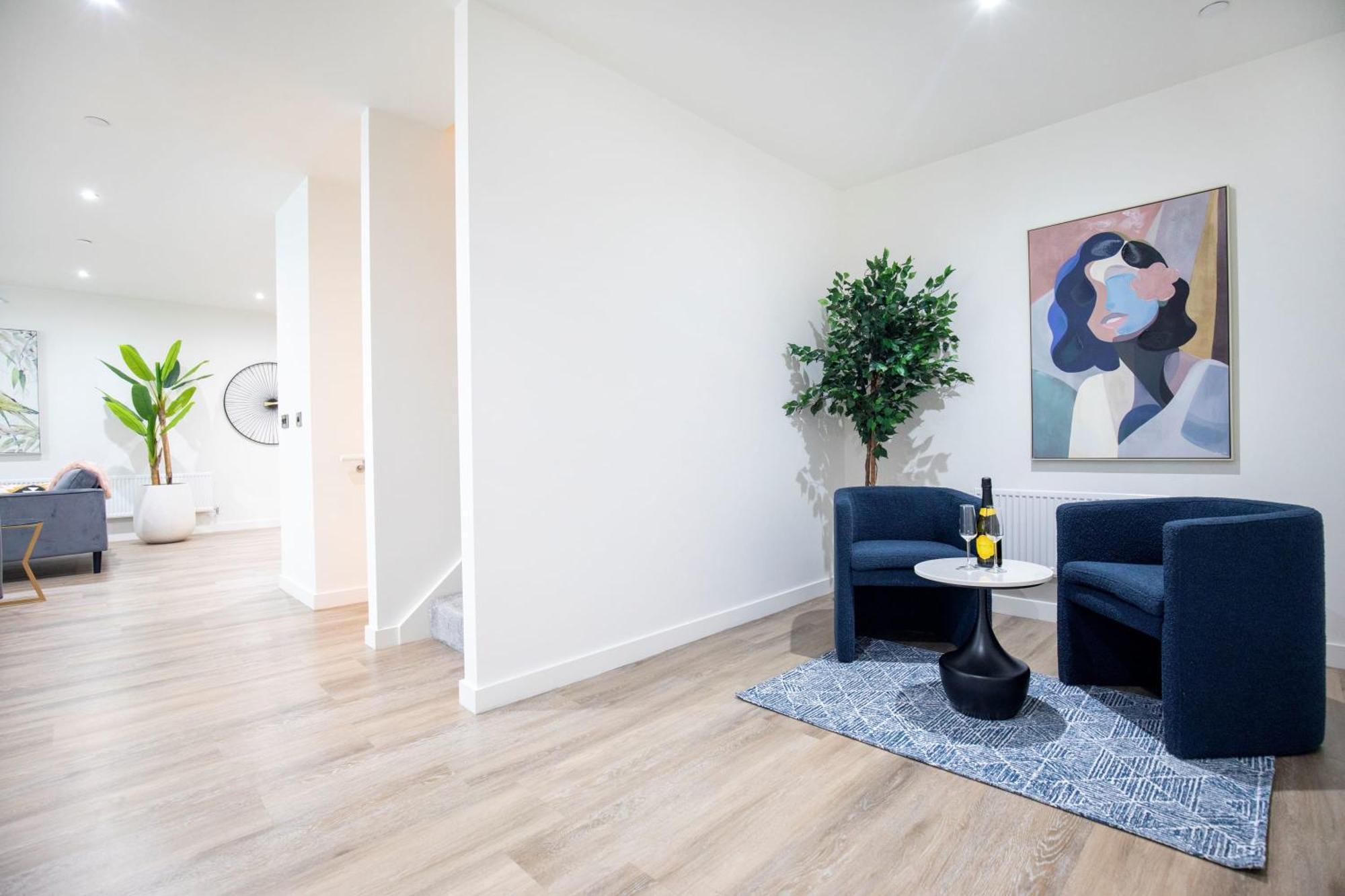 Luxury Free Parking Townhouse Villa Manchester Exterior photo